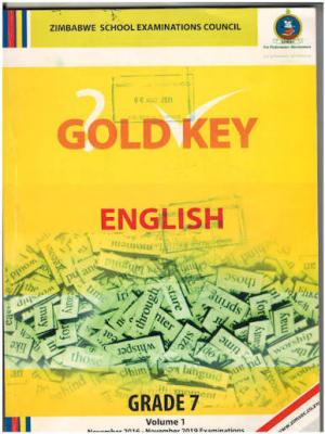  Gold key Grade 7 English  zimsec